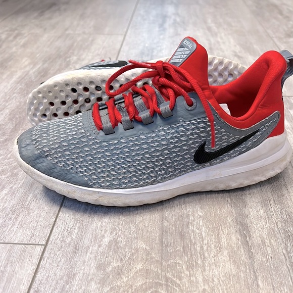 Nike Other - Nike Rival 6Y Red and Gray Shoes